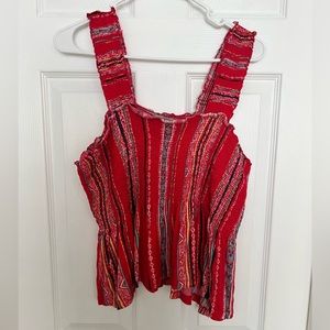 Anthropologie X Conditions Apply baby doll tank size xl